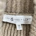 Lou & Grey Fringe Fair Isle Turtleneck Sweater Boho Western Wool Blend Size M