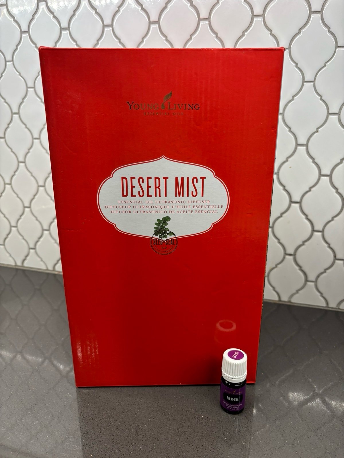 Young living Desert Mist Diffuser + En-R-Gee
