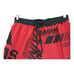 ADIDAS BASKETBALL 9 Logo Poppers Mens Shorts LARGE Training ~ Red