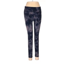 LULULEMON ATHLETICA Diamond Dye Rock True Navy Align HR Crop 23 Leggings - US 4