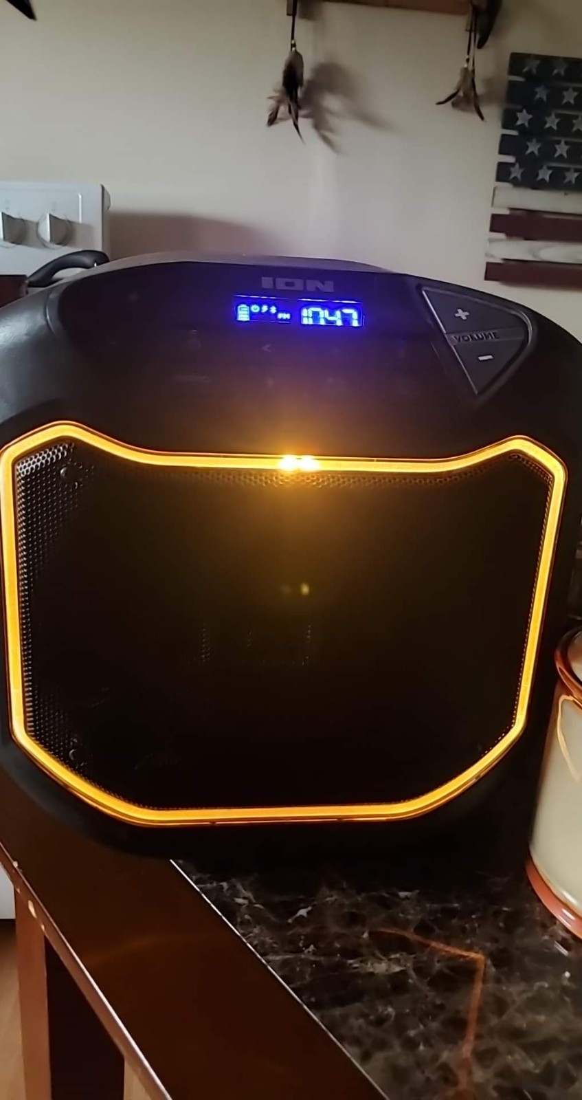 On Bluetooth speaker with built in radio