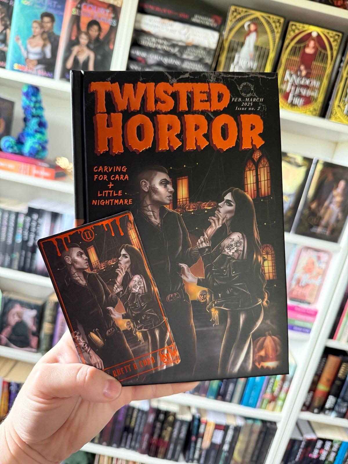 Twisted Horror Carving for Cara + Little Nightmare