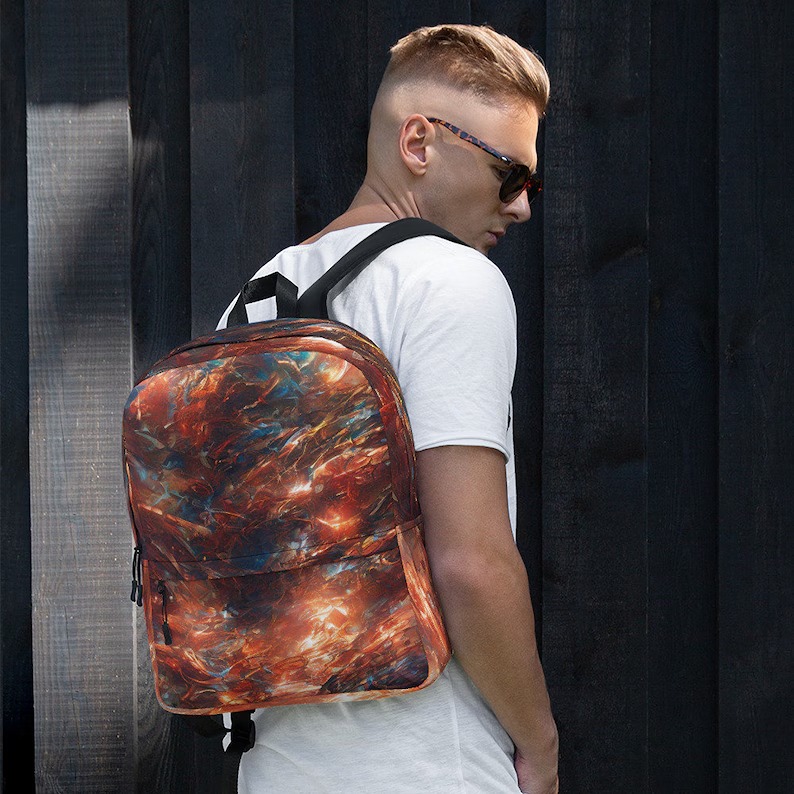 Digital Rustic Copper Backpack