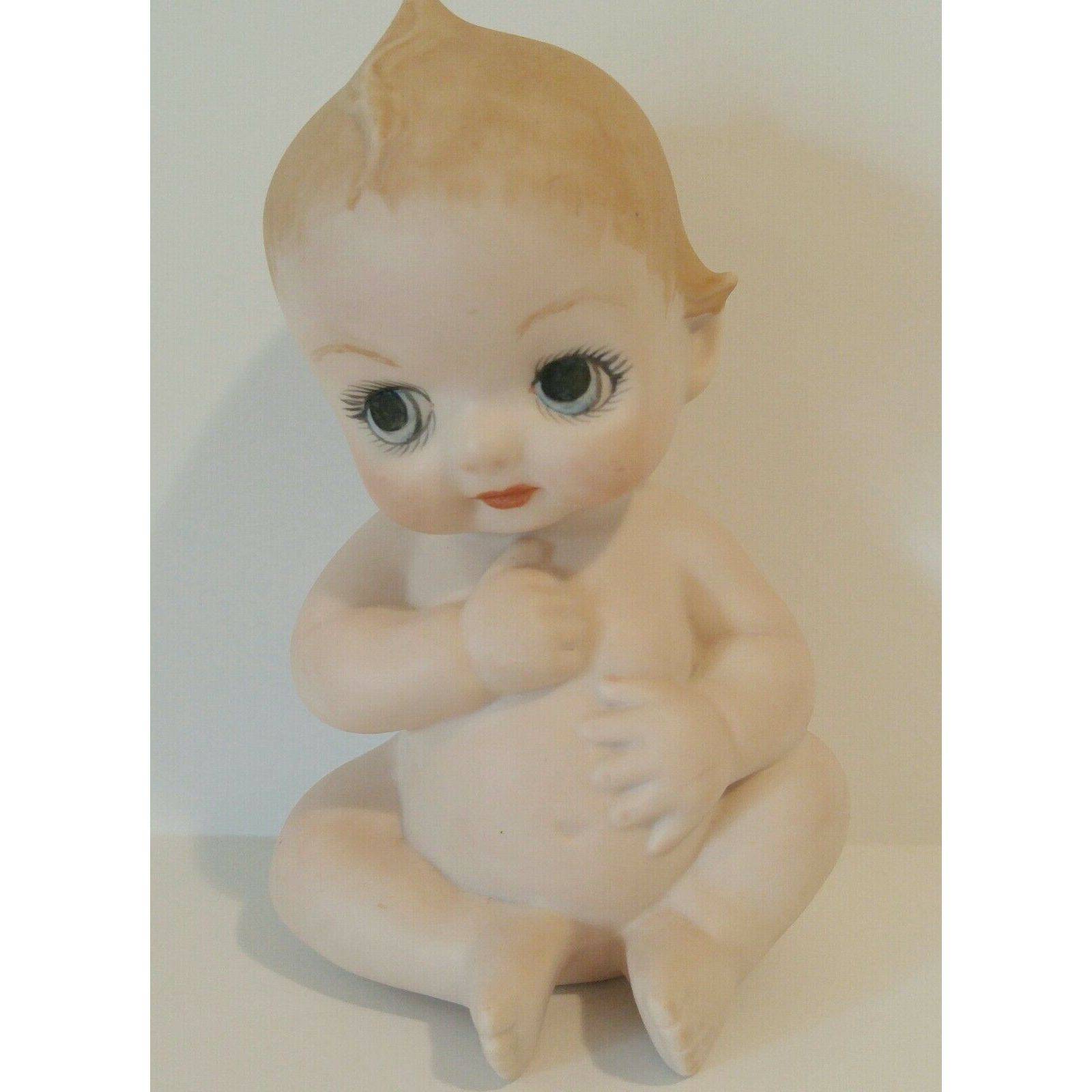 VTG Ceramic Baby Infant Girl Figurine