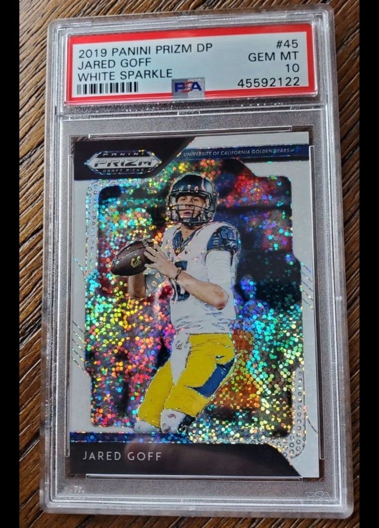 Jared Goff #/15 RARE PSA 10 Gem Mint!!