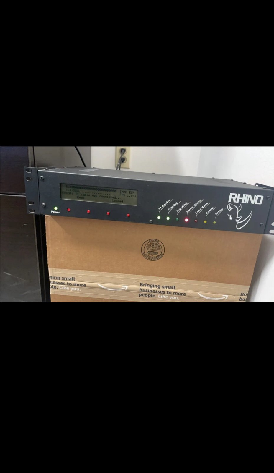 Rhino Equipment T1 Channel Bank red/black