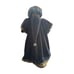 Large 21 Tall Santa Tree Topper Blue Velvet Cloak Robe With Blue Gemstones