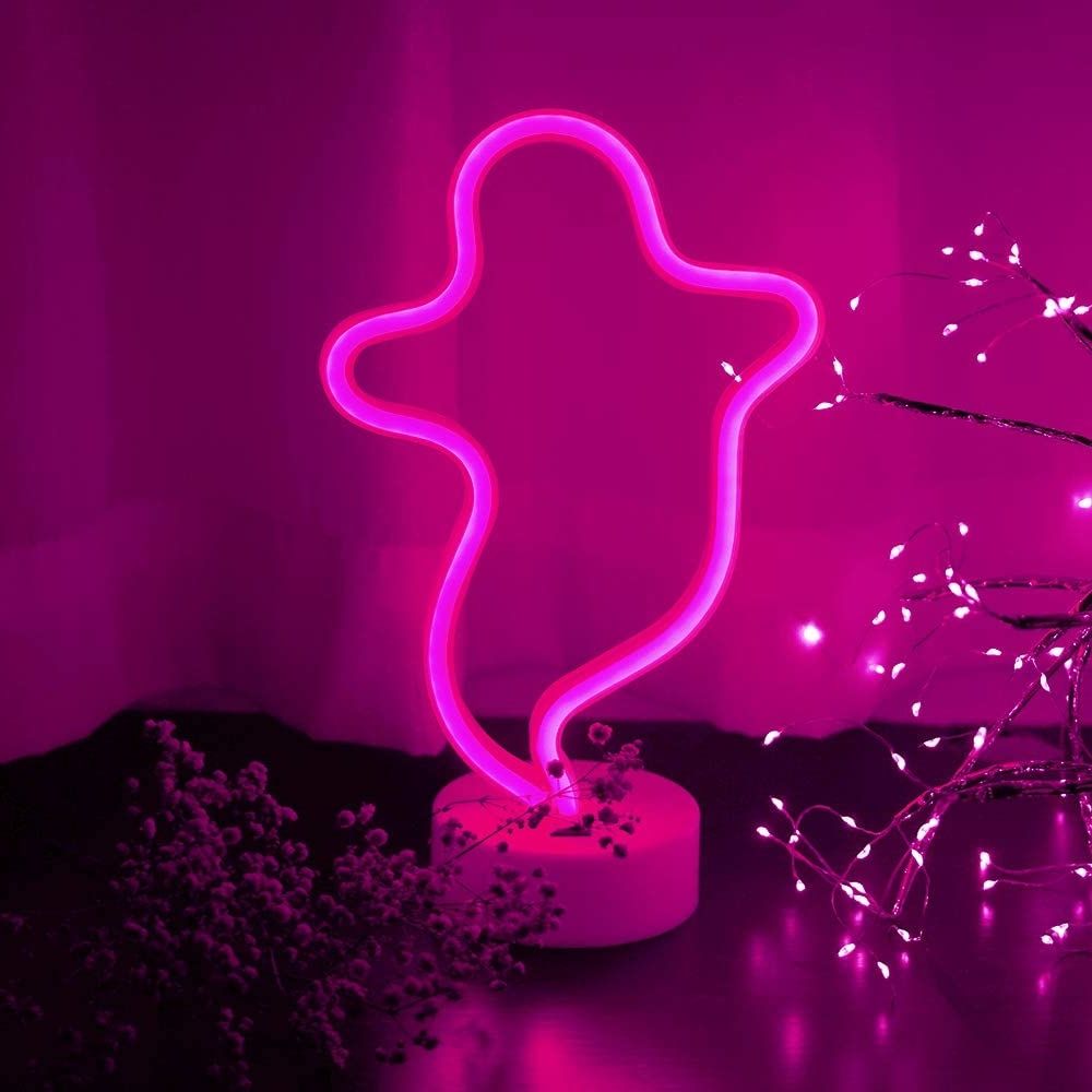 Ghost Neon Signs Night Lights