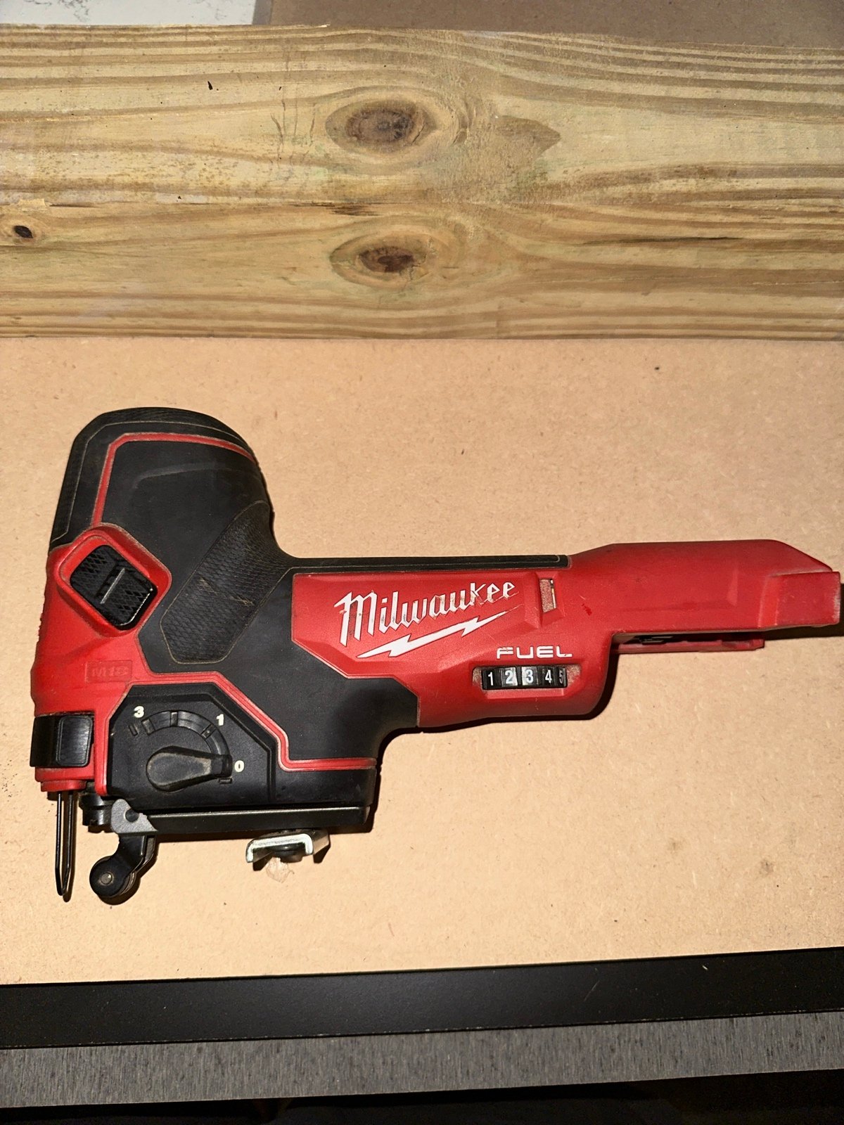 Milwaukee 2737B-20 M18 FUEL 18V Barrel Grip Jig Saw WORKS… NO SHOE