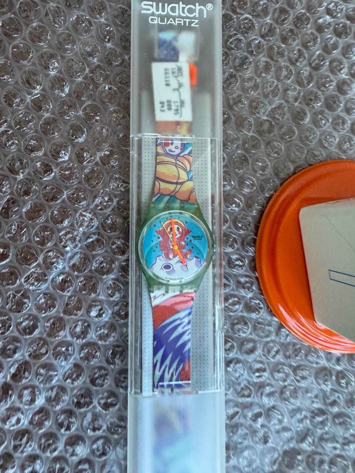 1991 Swatch Yuri Rocket full set box papers