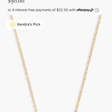 Kendra Scott necklace