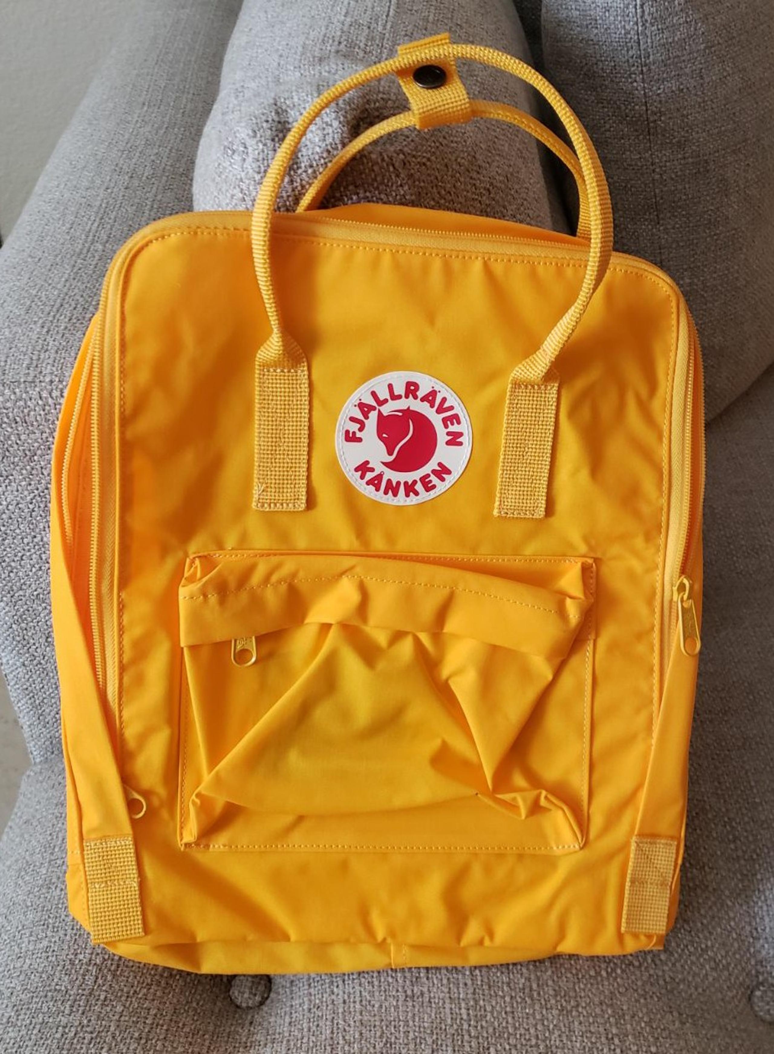 Fjallraven Kanken 23510 Yellow Backpack