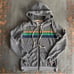 Aviator Nation 5-Stripe Zip Hoodie