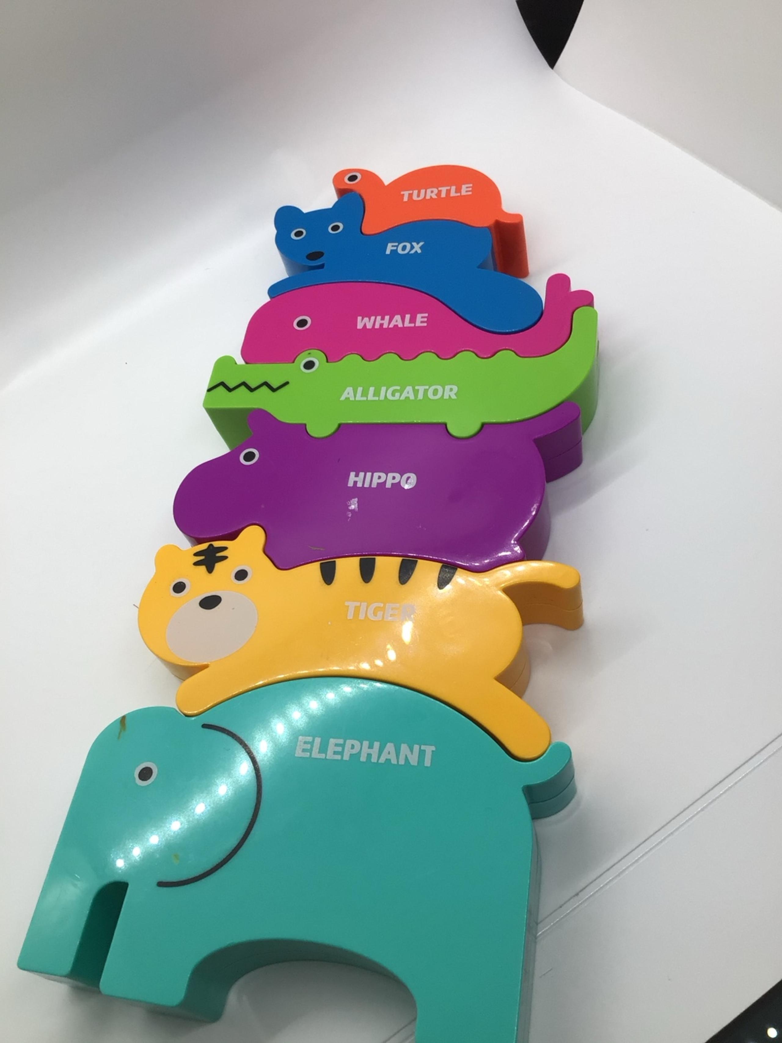 Kids Stacking Animals