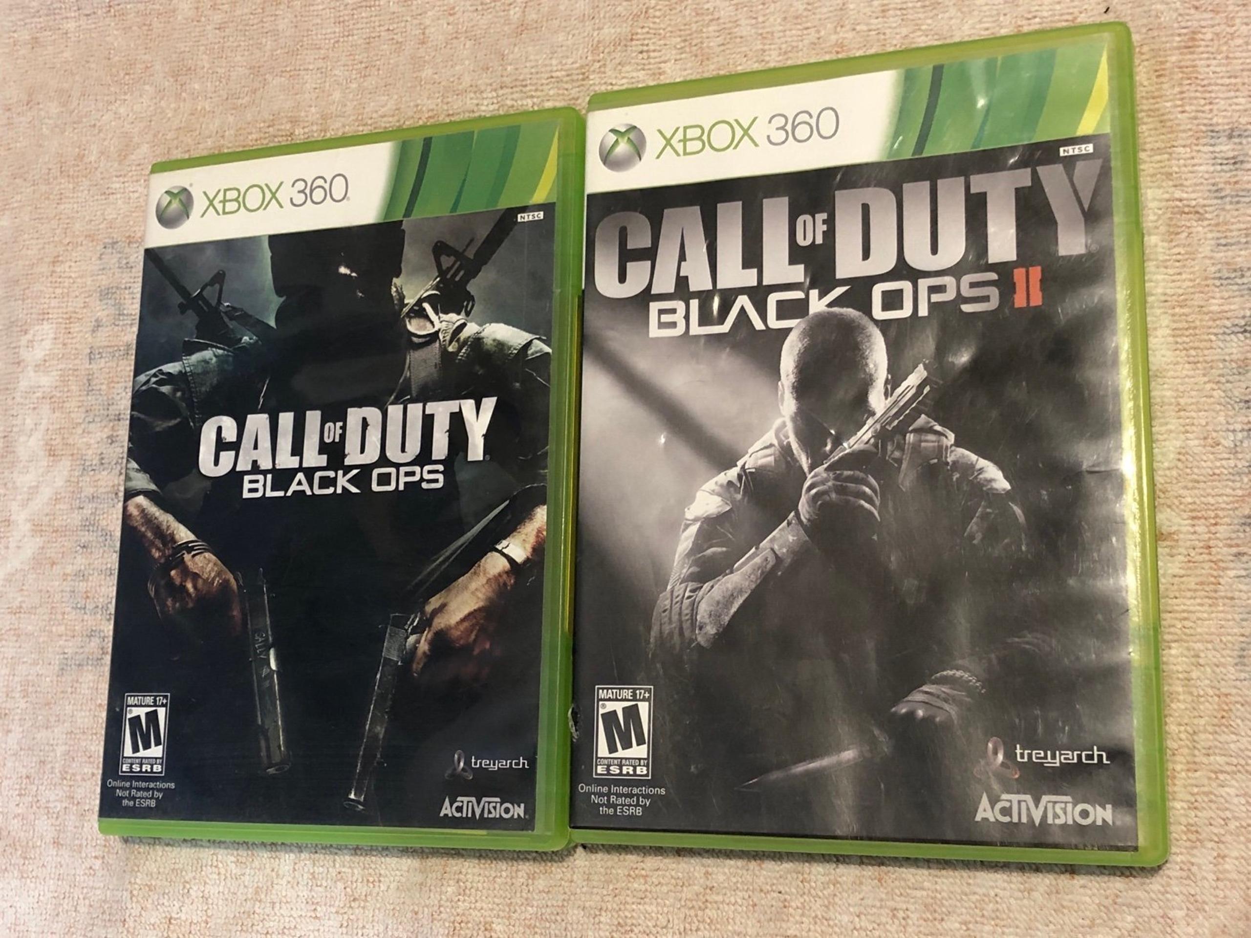Call of Duty: Black Ops collection 1-3 Microsoft Xbox 360, 2015)