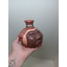Vintage Inca Mayan Peru Folk Art Face Hand Made Pottery Jar Vase