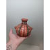 Vintage Inca Mayan Peru Folk Art Face Hand Made Pottery Jar Vase