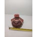 Vintage Inca Mayan Peru Folk Art Face Hand Made Pottery Jar Vase