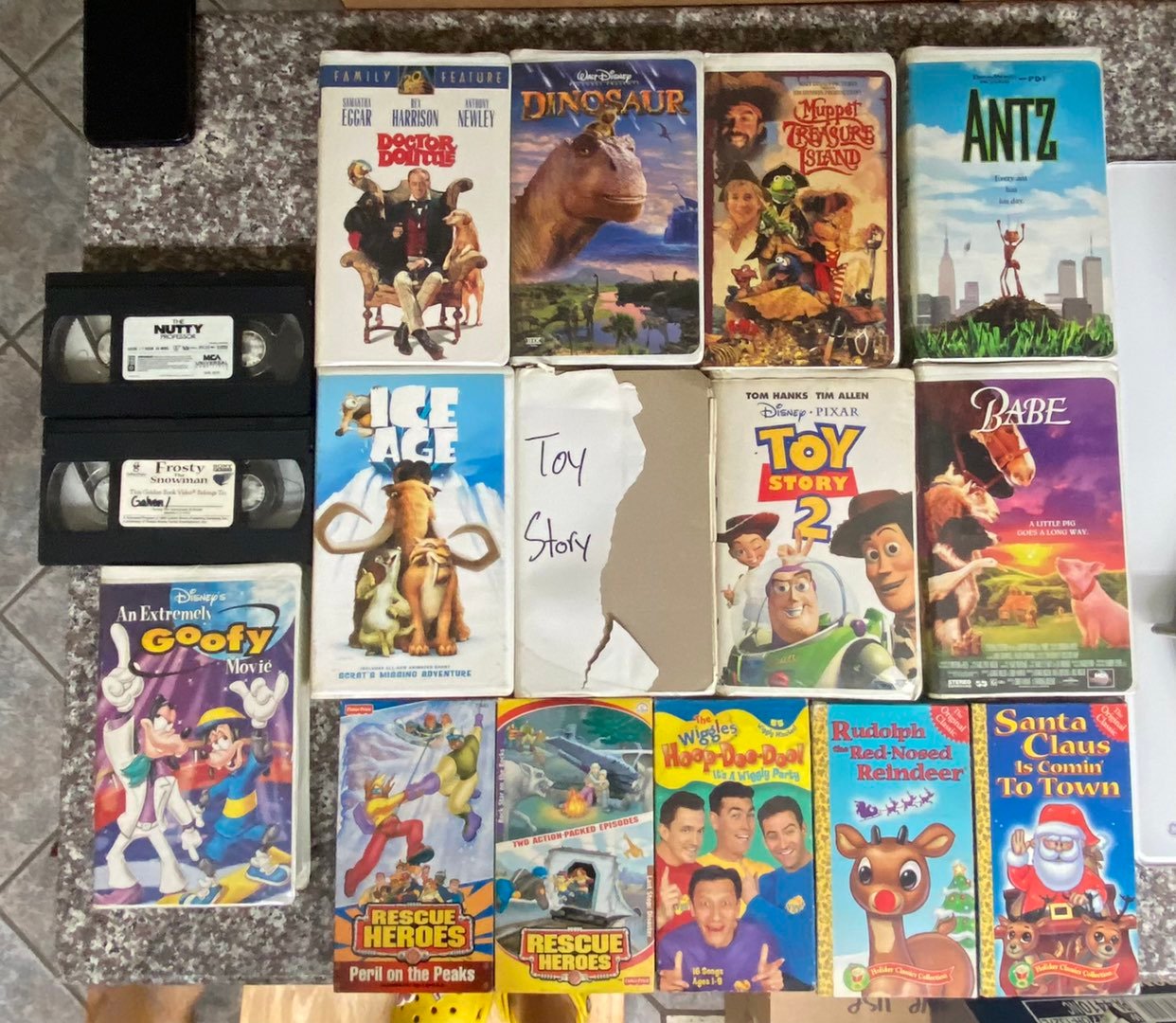 vhs tapes