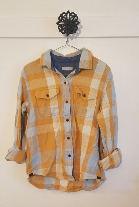 Outerknown Organic Cotton Flannel Blanket Shirt