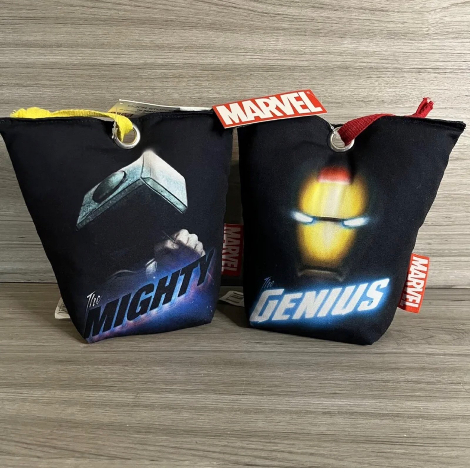 Marvel IRON MAN & THOR Door Stopper Draft Tony Stark Mjölnir Hammer Avengers