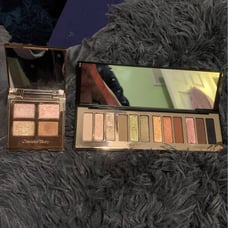 New charlotte tilbury limited edition celestial pearl palette with smokey eyes