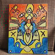 Symmetrical painting