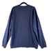 VINTAGE LL Bean Mens Sweater Blue Cashmere Knit V Neck Pullover Classic Size XL