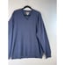 VINTAGE LL Bean Mens Sweater Blue Cashmere Knit V Neck Pullover Classic Size XL
