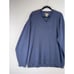 VINTAGE LL Bean Mens Sweater Blue Cashmere Knit V Neck Pullover Classic Size XL