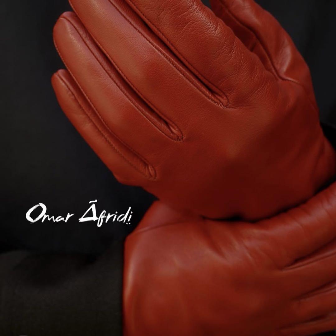 【特別送料無料！】 24AW OMAR AFRIDI CURVED GLOVES garden 小物