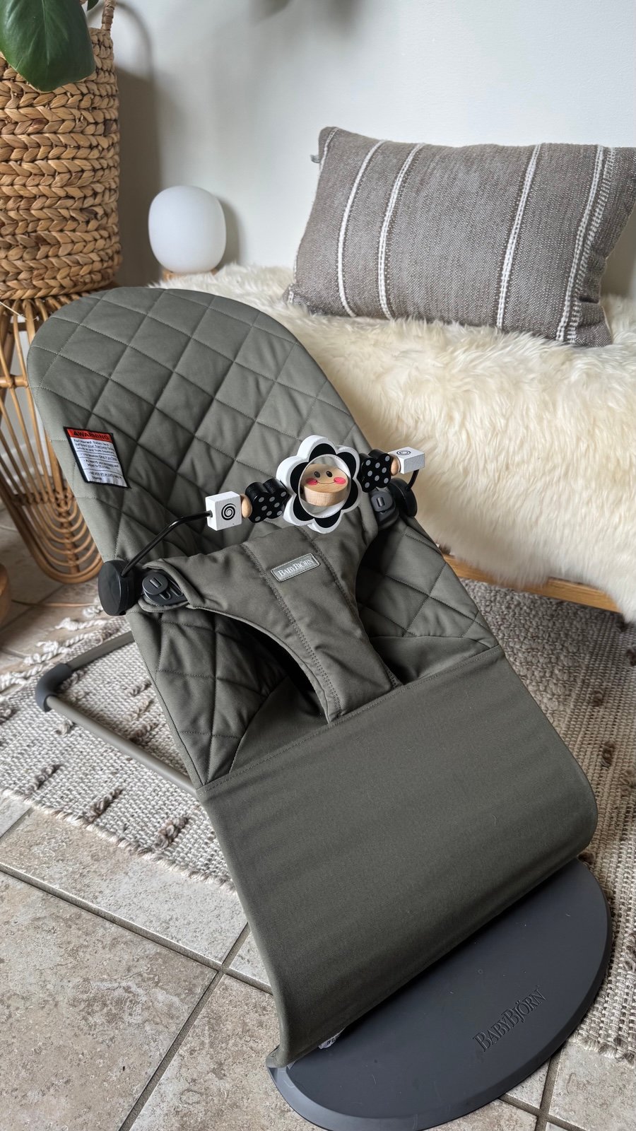in box— baby bouncer