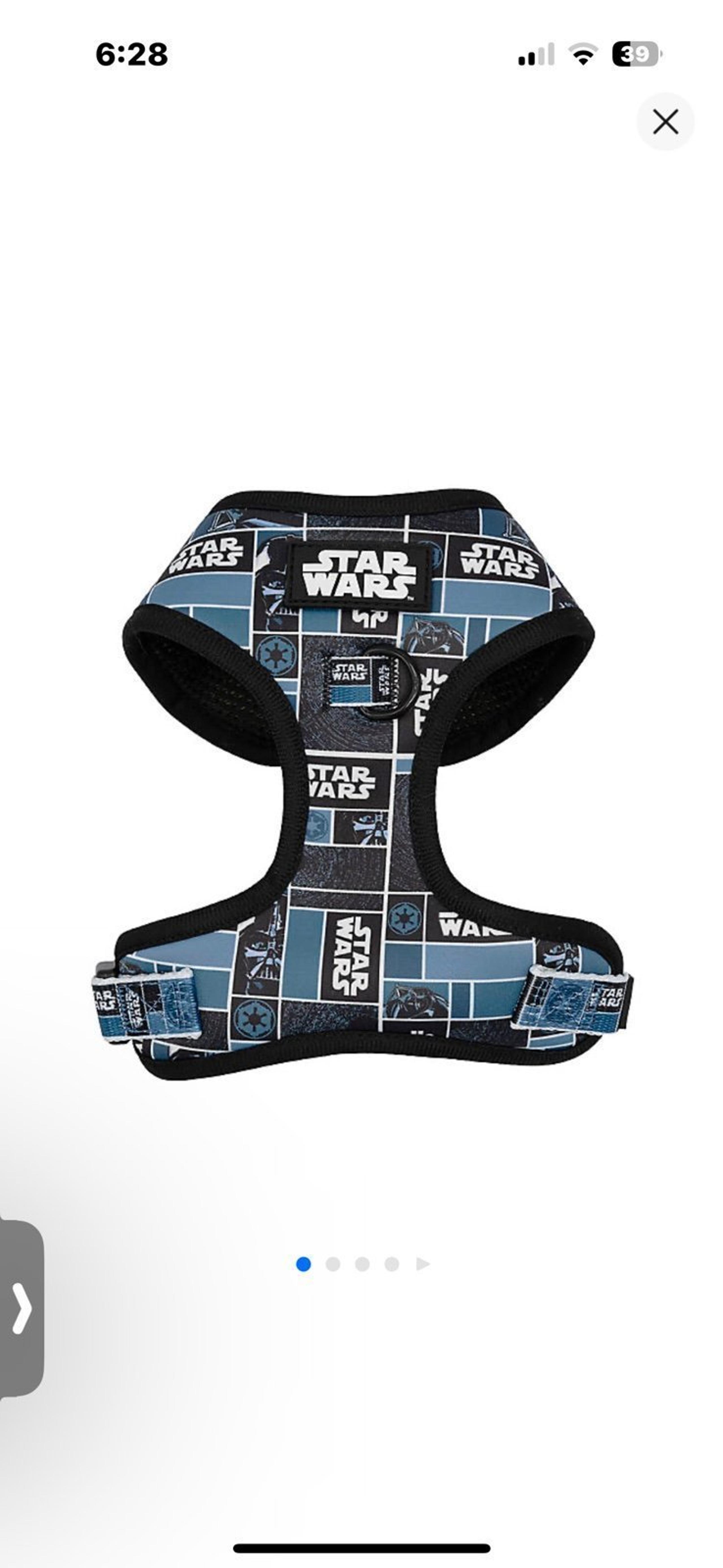 Disney Star Wars Dog Harness by Sassy Woof