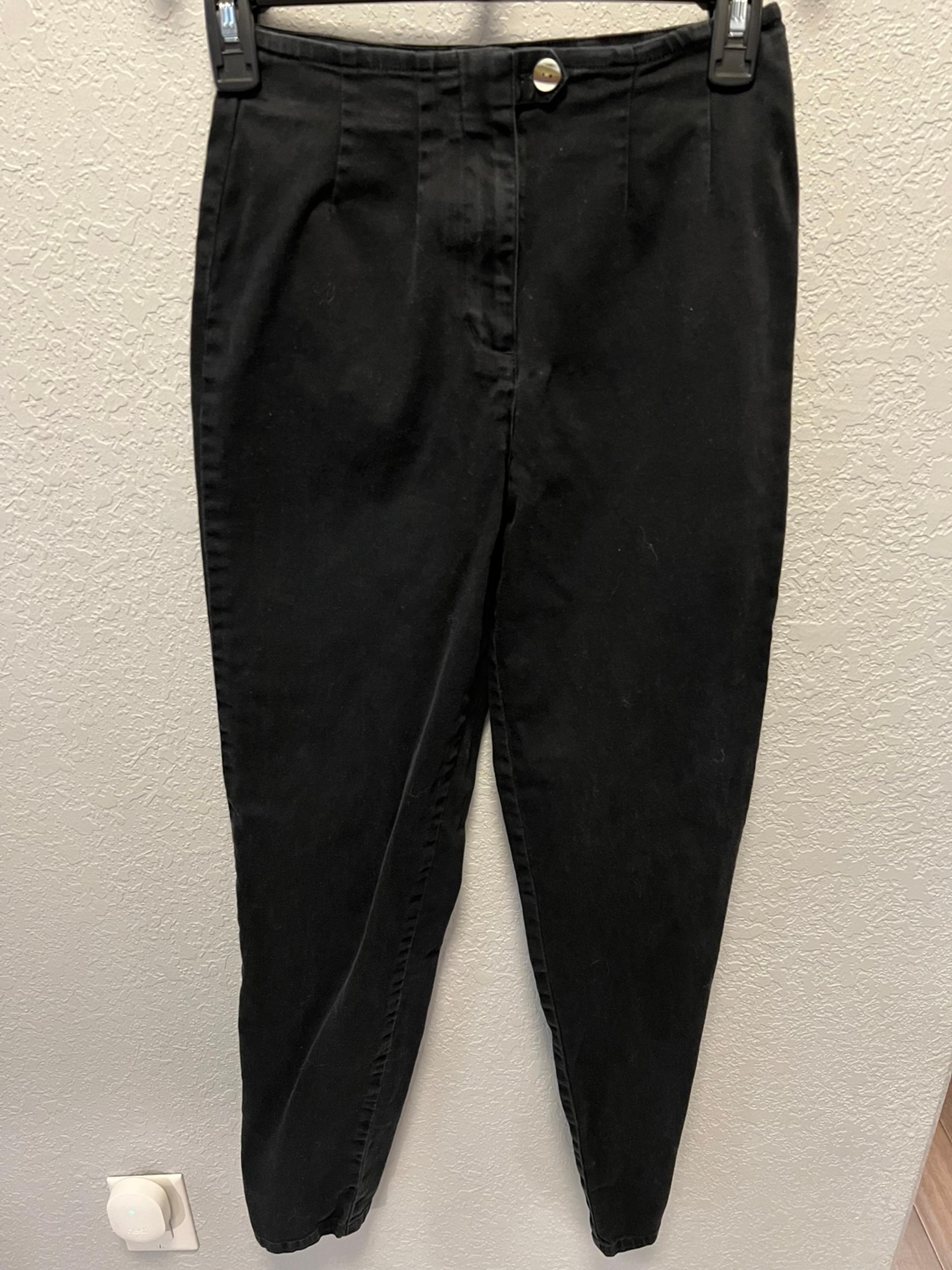 MODA international Y2K black dress pants size 2  #Y9