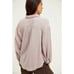 Free People Cozy Dreams Pullover Women's Blouse Top Light Purple Lavender Small