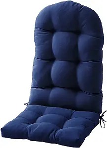 Patio Cushions Waterproof Solid Tufted Pillow, Indoor/Outdoor Pads with Ties