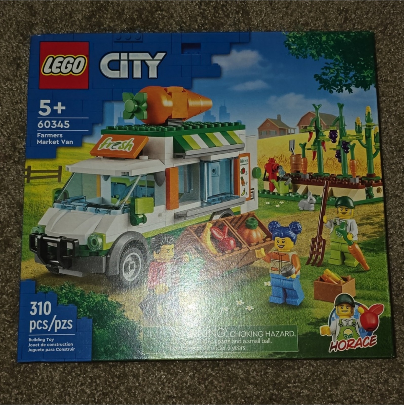 LEGO City 60345 Farmers Market Van