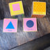 Vintage wooden Alphabet Baby blocks
