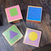 Vintage wooden Alphabet Baby blocks