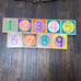 Vintage wooden Alphabet Baby blocks
