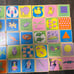 Vintage wooden Alphabet Baby blocks