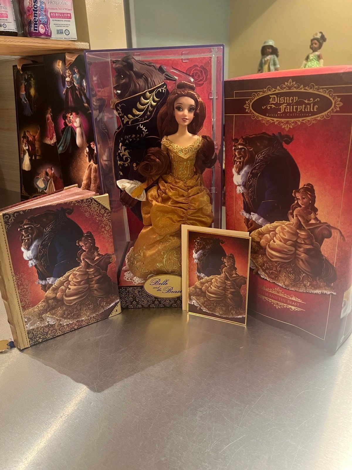 Disney Store Limited Edition Beauty and the Beast Dolls