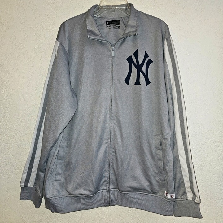 New york yankees true fan track jacket xl