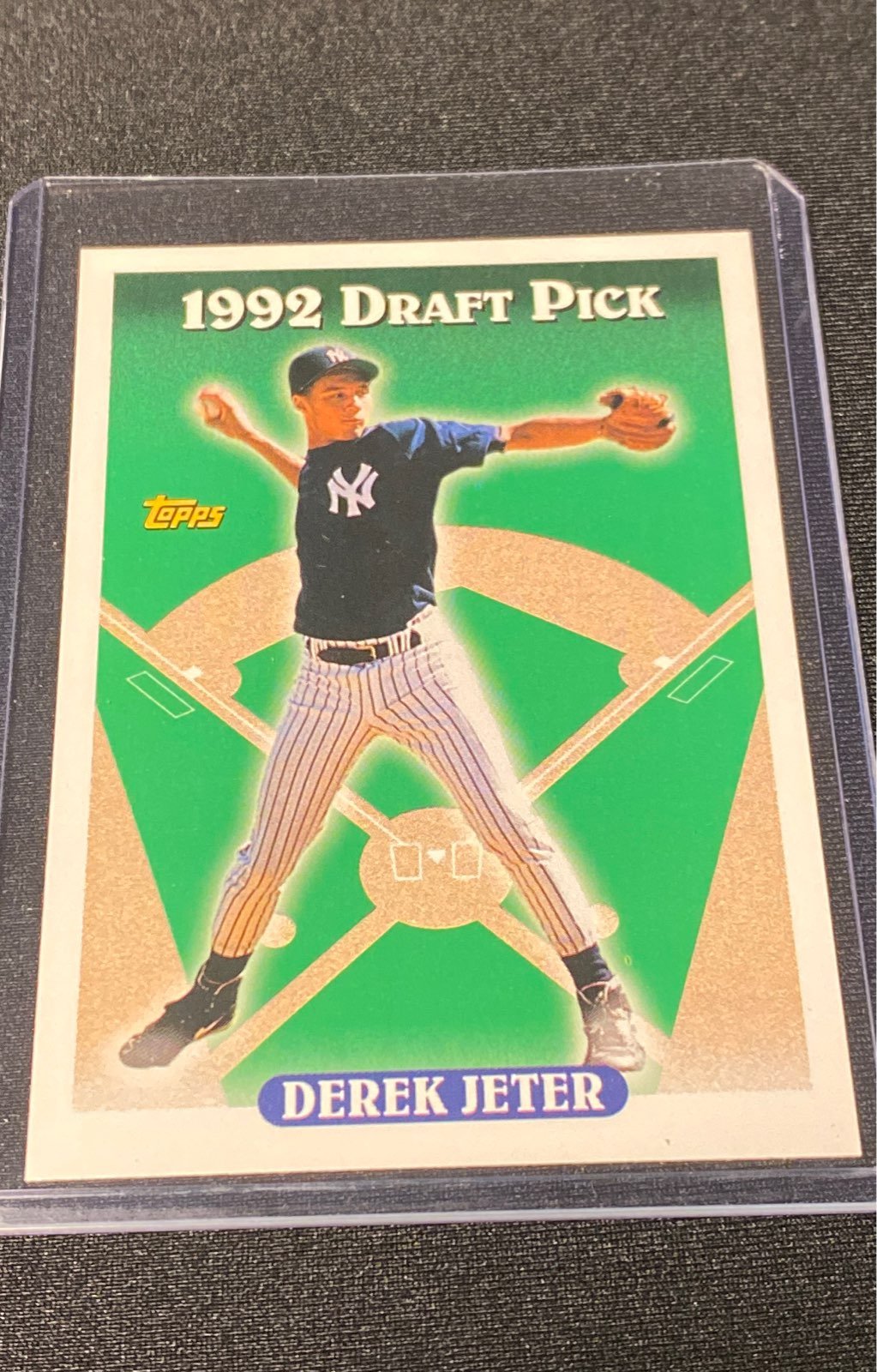 Topps Derek Jeter Rookie card