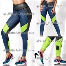 Zumba Hope Leggings(E074)-Size S for Women