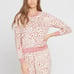 L*Space Hayes Crew Neck Pullover Sweater Star Print NWT Size Large