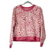 L*Space Hayes Crew Neck Pullover Sweater Star Print NWT Size Large