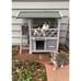 Cat House with Door for Feral Cats, Rainproof Outside Kitty House