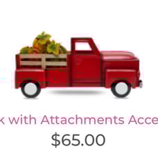 Red truck accent shade