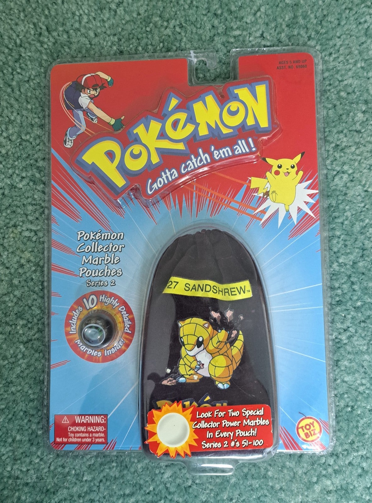 SEALED POKEMON MARBLE SET NEW BLACK BAG